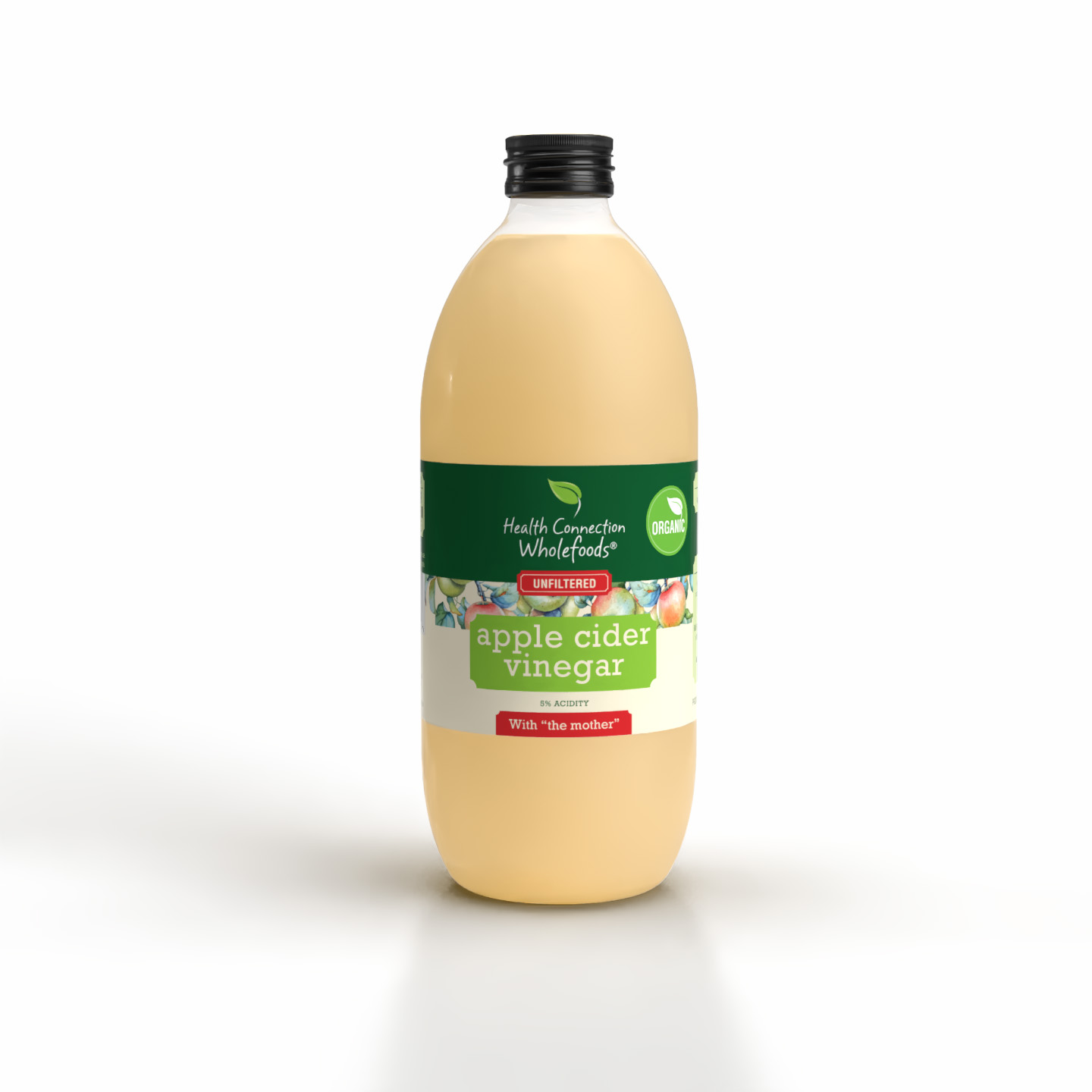 Apple Cider Vinegar, unfiltered, organic, 500ml