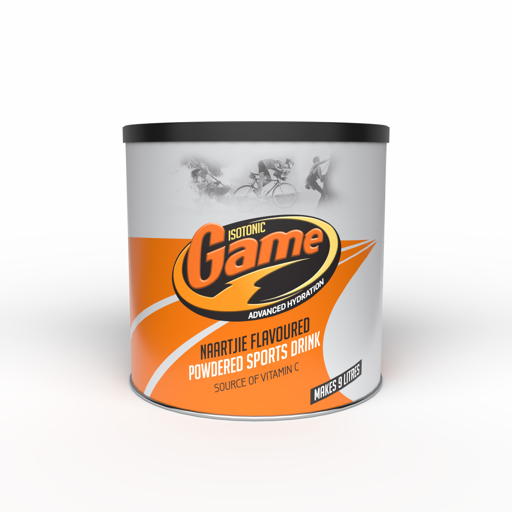 GAME Isotonic Naartjie Flavoured Powdered Sports Drink 720g